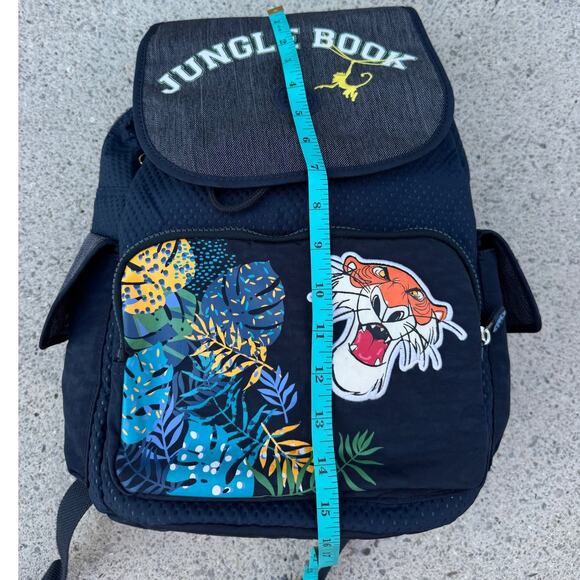 KIPLING X DISNEY JUNGLE BOOK BACKPACK/bag/purse, Into the Jungle, NWOT - Picture 7 of 16